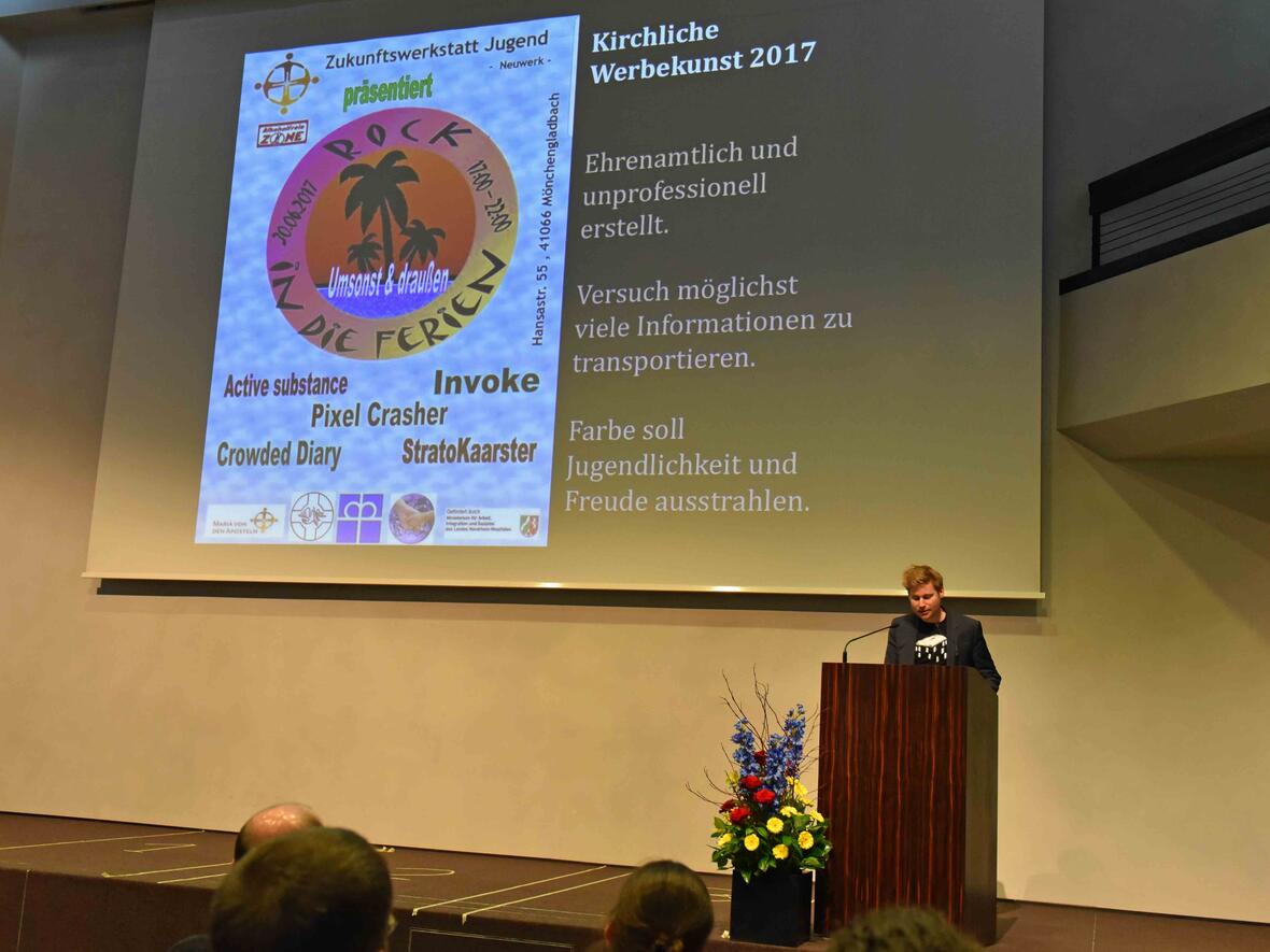 Der Autor und Politikberater Erik Flügge aus Köln war unter anderem als Redner bei der Jugendwerkwoche zu Gast. Foto: Maria Steber / pba.