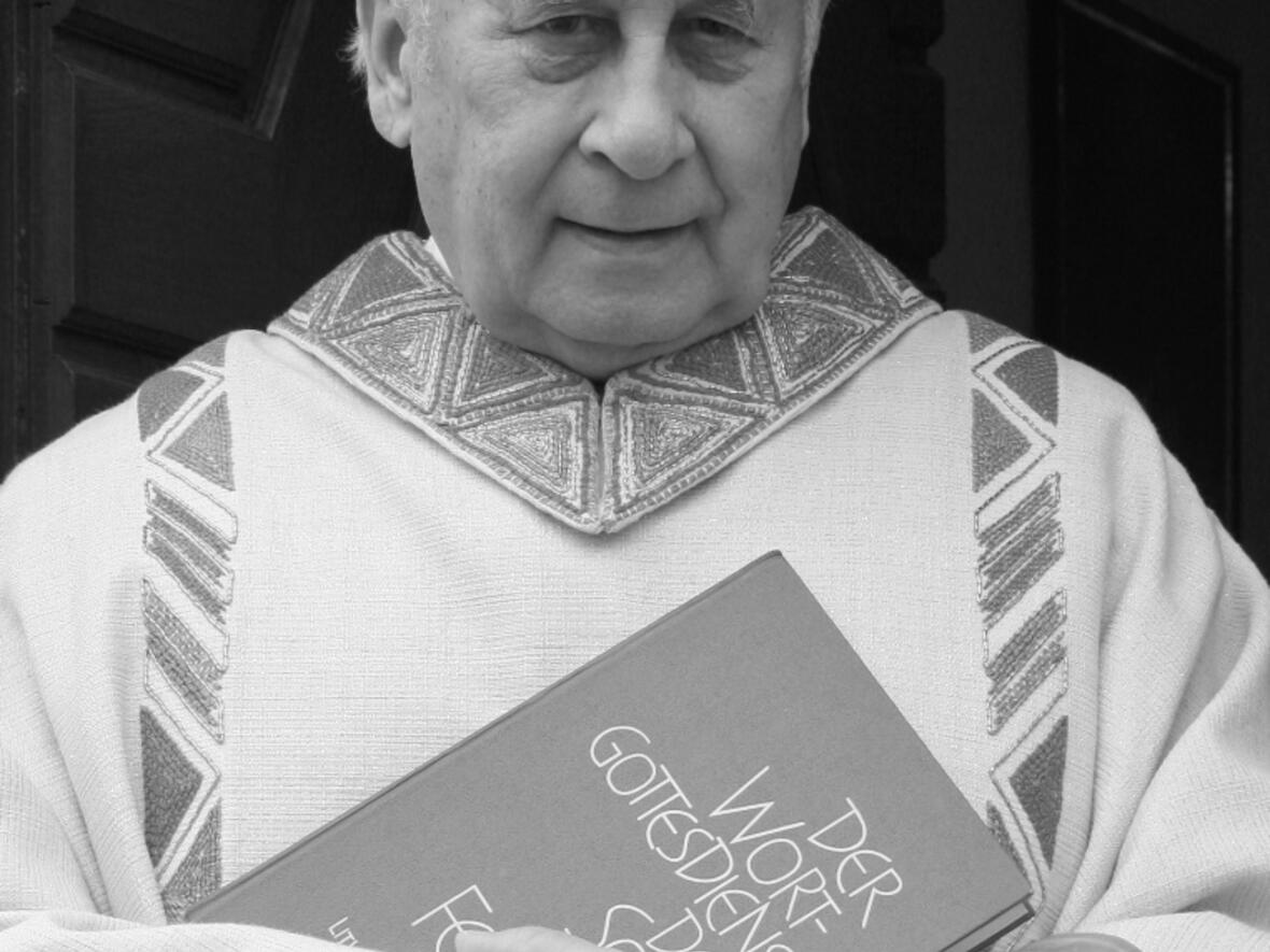 + Pfarrer BGR Karl Fritz. (Foto: privat)