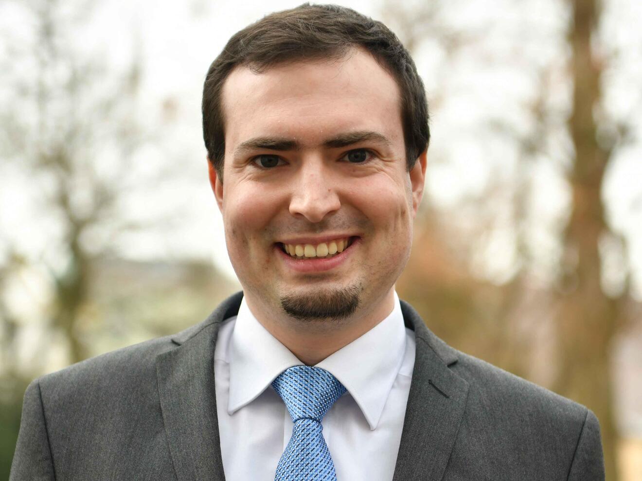 Christoph Glas, neuer Leiter der Personalabteilung für Verwaltungspersonal und Personal der Pfarrkirchenstiftungen im Bistum Augsburg (Foto: Maria Steber / pba). 