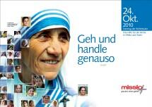 Das Plakat von Missio zum Weltmissionsmonat 2010. Bild: missio