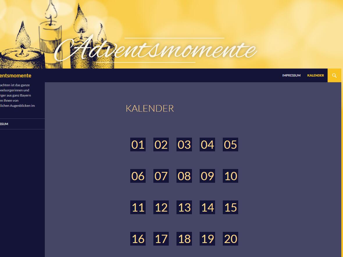 Screenshot Adventsmomente.de (Foto: bbk)