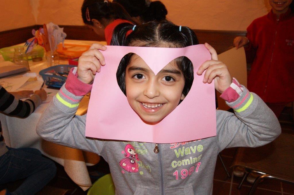 Ein Flüchtlingskind, das im Kloster Maihingen lebt. (Foto: Alois Sattlecker)