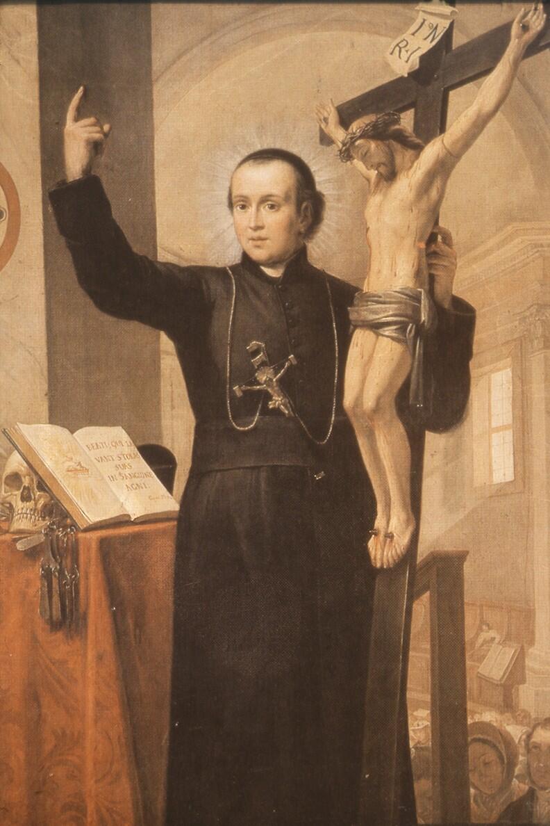 Heiliger Kaspar del Bufalo. (Quelle: Missionare vom Kostbaren Blut)