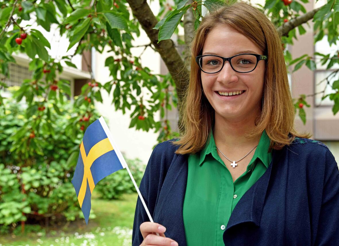 Judith Höchstötter lernt in den nächsten Monaten die katholische Kirche von einer ganz anderen Seite kennen. (Foto: Lena Reiher)
