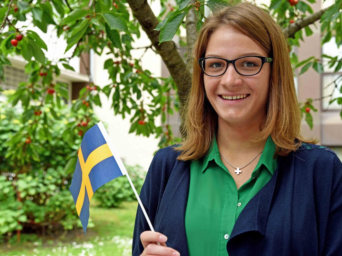 Judith Höchstötter lernt in den nächsten Monaten die katholische Kirche von einer ganz anderen Seite kennen. (Foto: Lena Reiher)
