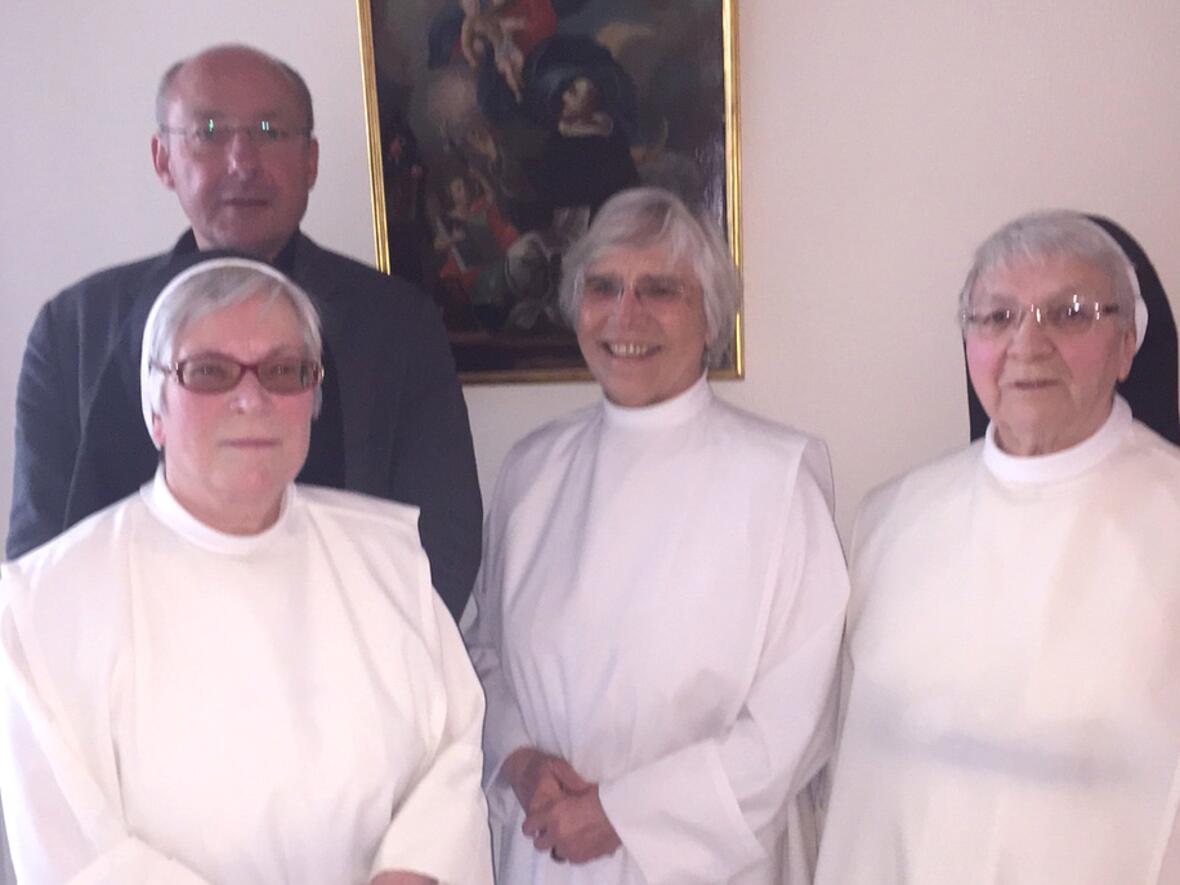 (v. l.) Sr. Eleonore  Weiss, Sr. Benedikta Hintersberger, Sr. Monika Fischer (Foto: Dominikanerinnen St. Ursula).