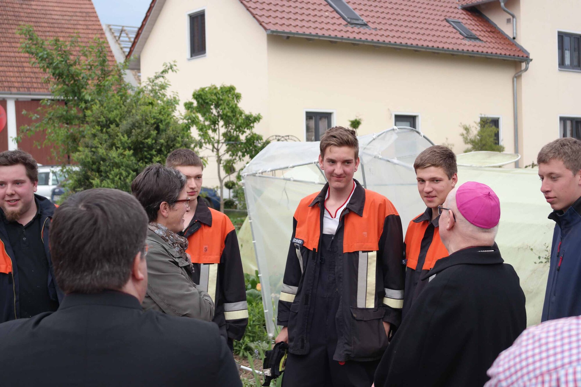 Auch für die Einsatzkräfe von Feuerwehr und Rettungsdiensten stehen Seelsorger bereit. (Foto: Karl-Georg Michel)