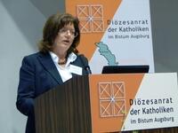 Die Diözesanratsvorsitzende, Hildegard Schütz.