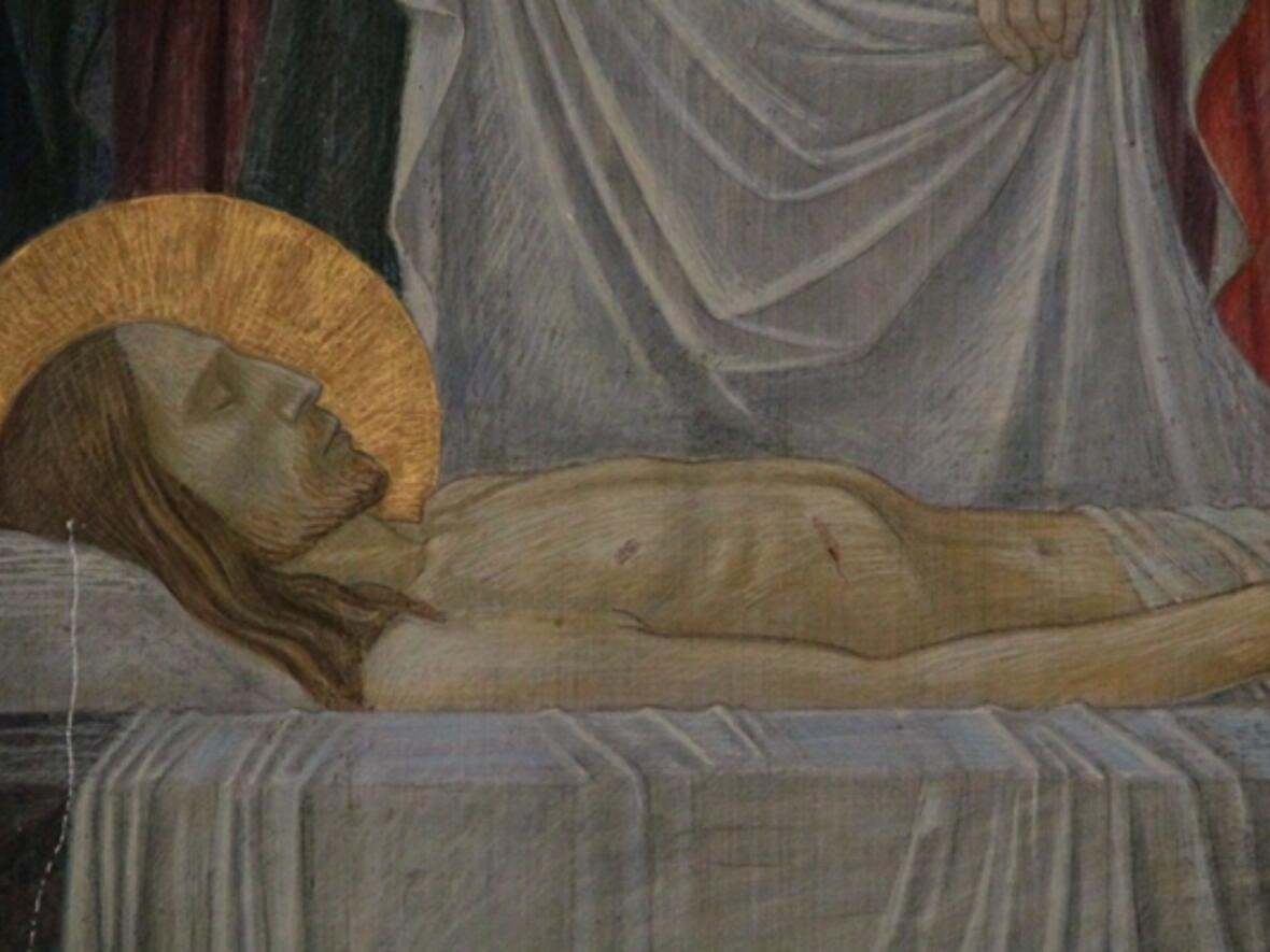 Abbildung aus dem Kreuzweg im Hohen Dom zu Augsburg. (Pressestelle Bistum Augsburg/Daniel Jäckel)