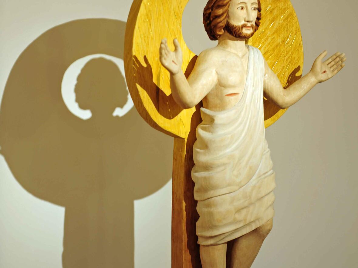 Der auferstandene Christus. (Foto: Pressestelle Bistum Augsburg/Nicolas Schnall)