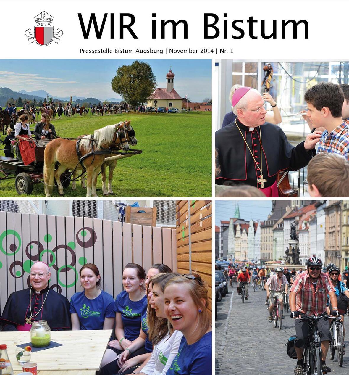 "Wir im Bistum" richtet sich an alle, die sich mit der Diözese Augsburg und seinen Menschen verbunden fühlen. Grafik: Sonja Haller/pba