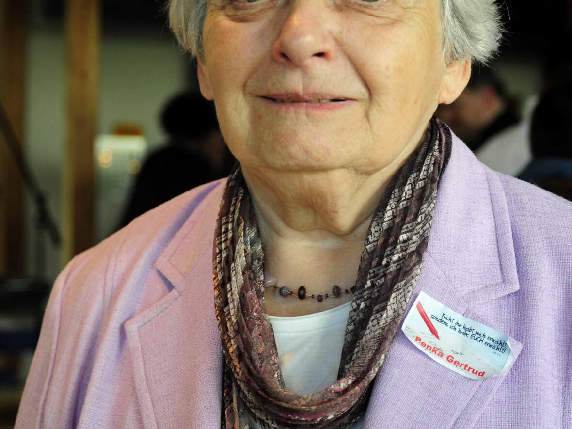 Gertrud Penka, Gemeindereferentin aus dem ersten Aussendungsjahrgang. (Foto: pba/Steber)