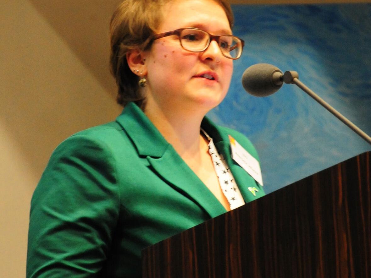 Johanna Maierbeck, BDKJ-Diözesanvorsitzende, bedankte sich bei allen Gruppen für ihre Einreichungen.