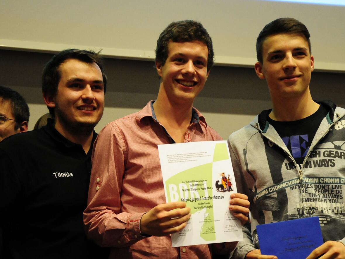 Auch wenn sie nicht gewonnen haben: Stolz waren die einzelnen Gruppen auf ihre Preise trotzdem.