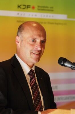 Neuer KJF-Vorstandsvorsitzender Markus Mayer.