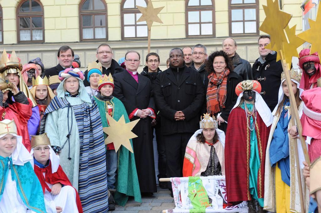 Diözesanweite Eröffnung der erfolgreichen Sternsingeraktion 2013 im Dezember vergangenen Jahres.