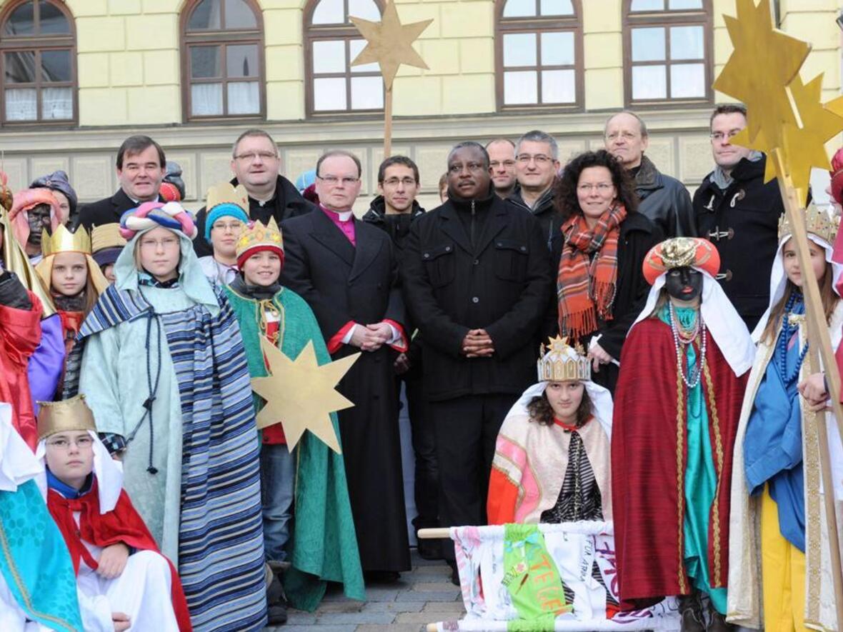 Diözesanweite Eröffnung der erfolgreichen Sternsingeraktion 2013 im Dezember vergangenen Jahres.