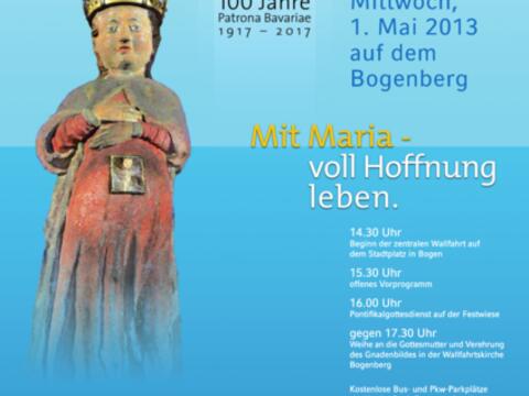 100-jahre-patrona-bavariae-1917-2017-bayerische-bistuemer-pilgern-am-1-mai-auf-den-bogenberg-bei-straubing934039