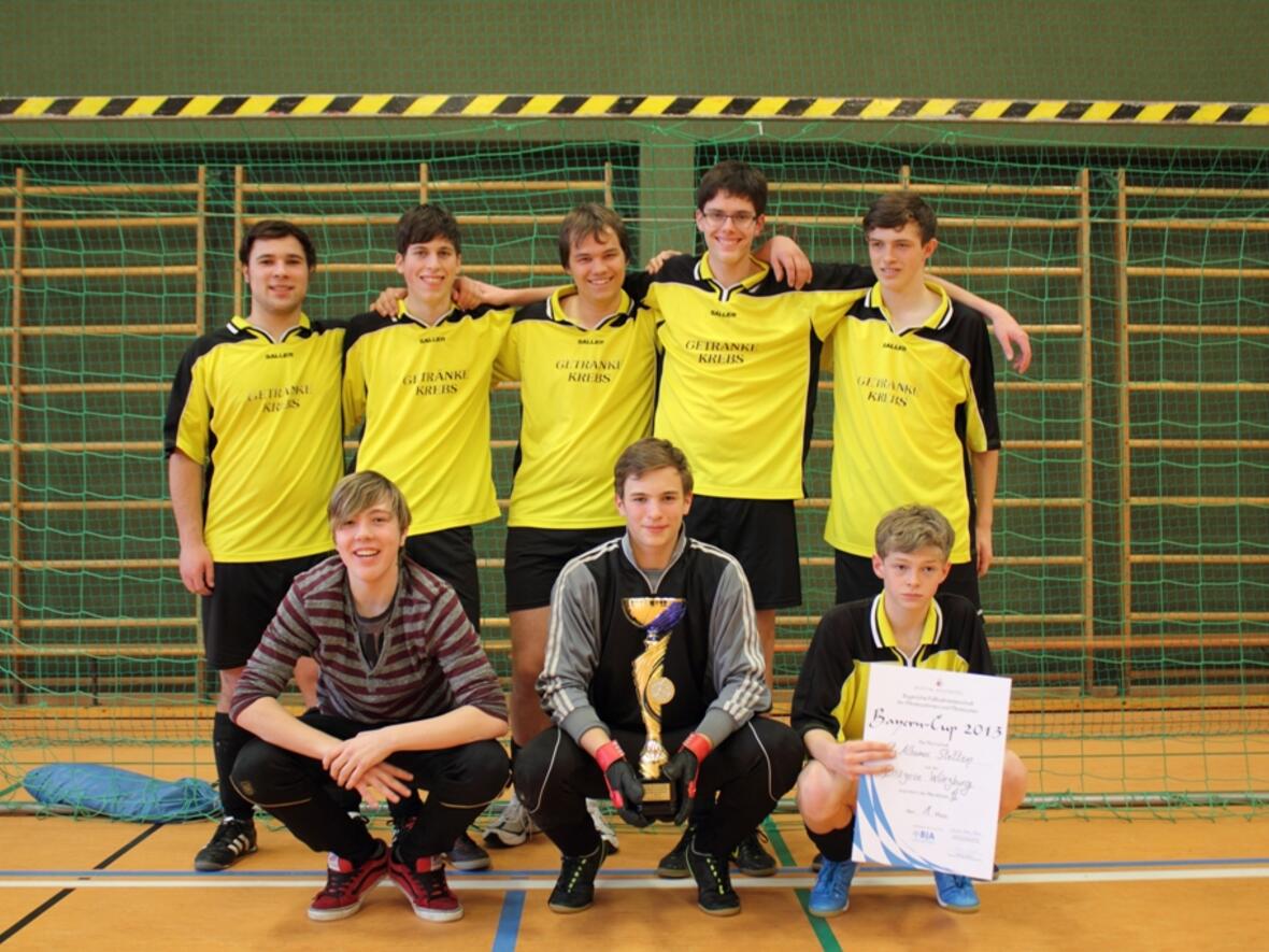 Die Siegermannschaft "Ü15" aus Stetten im Bistum Würzburg.