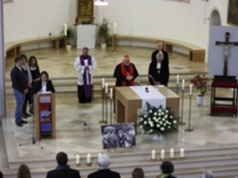 Ökumenischer Gedenkgottesdienst am 22.02.2013 in der JVA München Stadelheim.