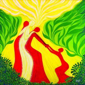 Am kommenden Freitag wird in vielen Gemeinden der Diözese Augsburg der Weltgebetstag der Frauen begangen. Foto: "Justice" Hanna Cherivan Varghese.