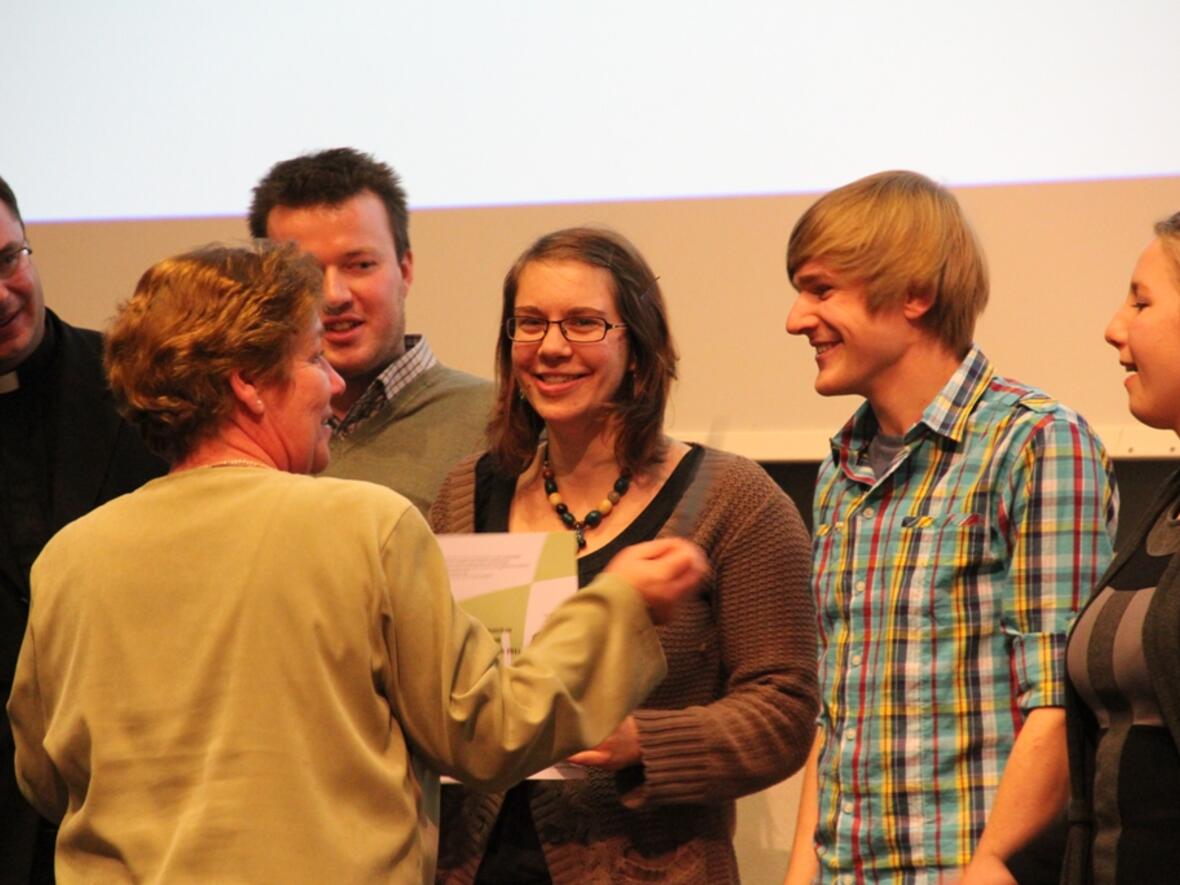 Alle Teilnehmer an der Ausschreibung wurden an diesem Abend geehrt.