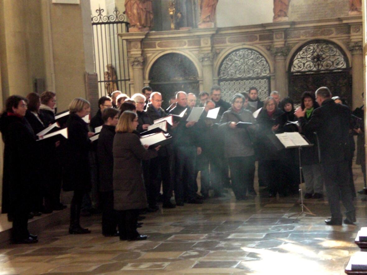 Das Collegium St. Moritz gestaltete den Gottesdienst musikalisch. 