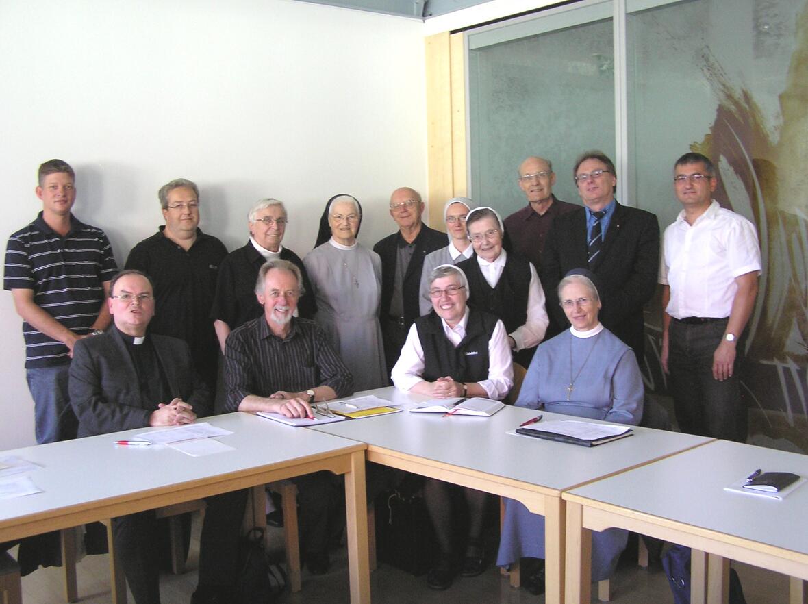Die Mitglieder des Arbeitskreises für Missionierende Ordensgemeinschaften. 