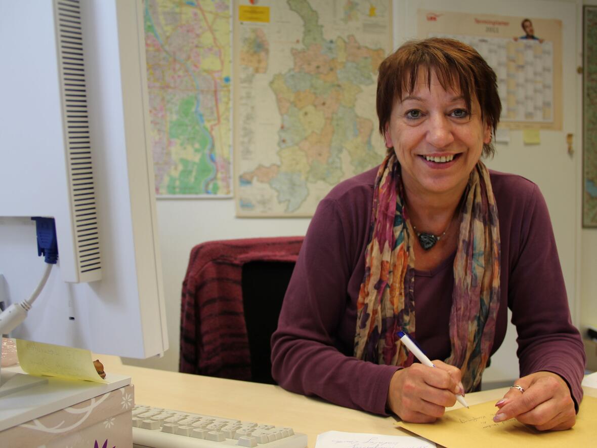 Centa Sattler von der Diözesan-Pilgerstelle organisiert seit 15 Jahren die Lourdes-Wallfahrt. 
