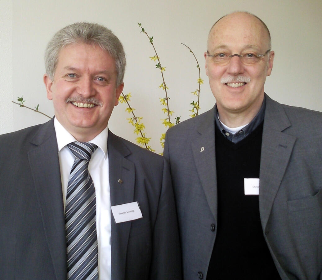 Diakon Thomas Schmitz (links) ist erster und Diakon Christian Wild zweiter Diözesansprecher.