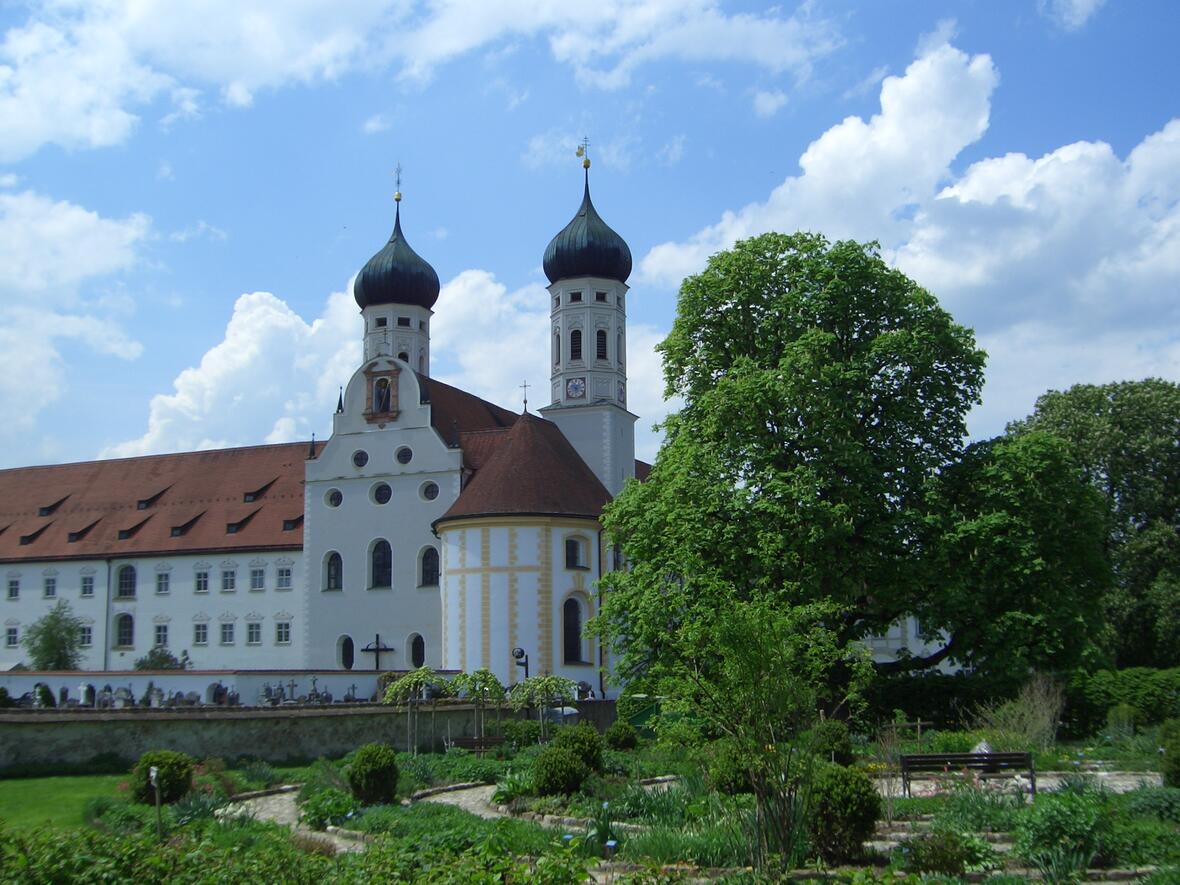 Das Kloster Benediktbeuern können junge Männer ab 14 Jahren in der Karwoche kennen lernen. Foto: Andreas Wachter