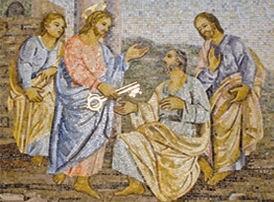 Flyer zur Veranstaltung "Der päpstliche Primat"