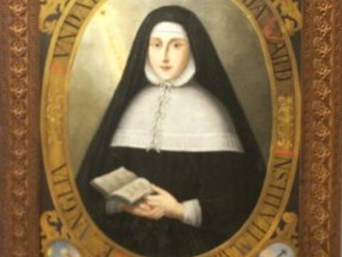 Öl-Gemälde von Mary Ward aus dem frühen 19. Jahrhundert.