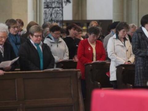 150 Pfarrhausfrauen aus dem Bistum Augsburg feierten ihr Jubiläum am 18. Oktober 2010 in Augsburg.