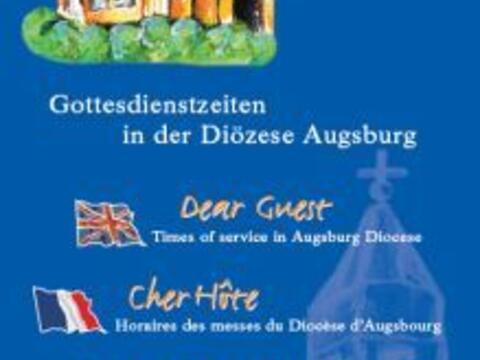 Der Gästebrief 2010 liegt unter anderem in den Kirchen im Fremdenverkehrsgebiet der Diözese Augsburg auf.