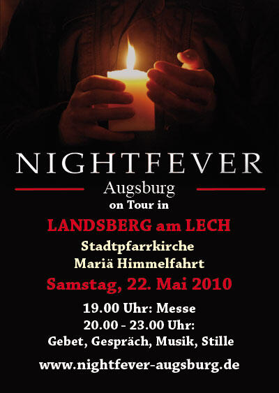"Nightfever on Tour " am 22. Mai 2010 in Landsberg am Lech. 