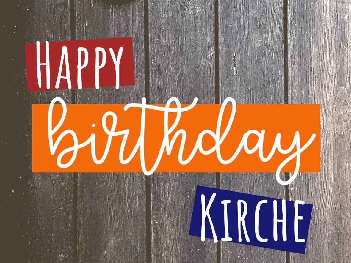 Pfingstaktion: Happy Birthday Kirche