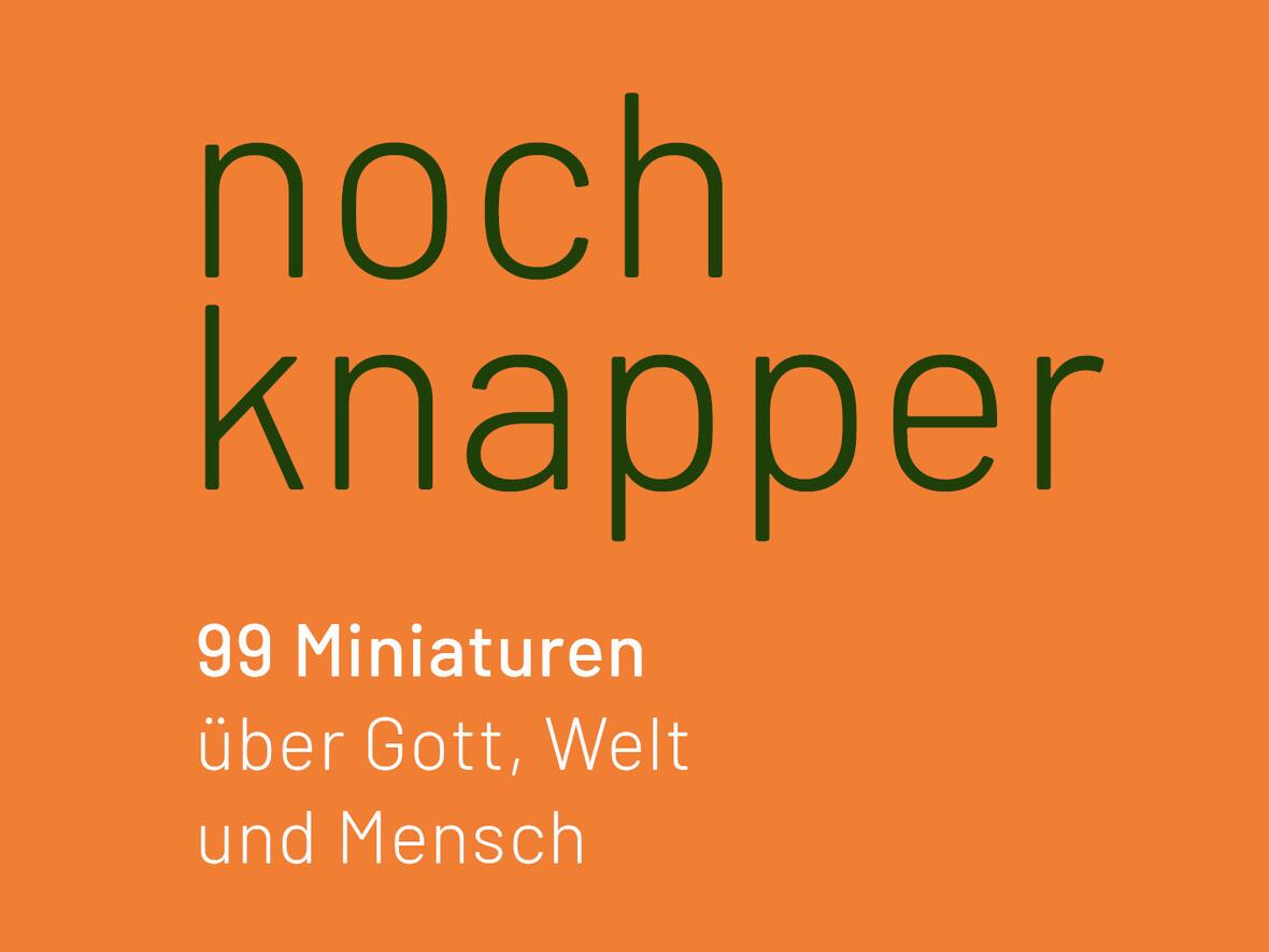Andreas Knapp: noch knapper (Bild: echter verlag)