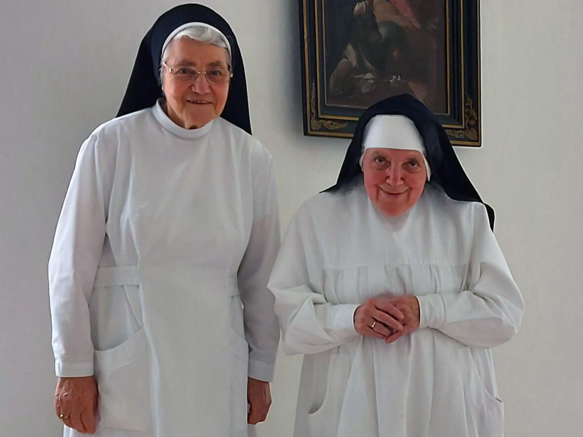 Die Dominikanerinnen Sr. Johanna und Sr. Martina zu Gast bei "Cappuccino" (Foto: Radio Augsburg)