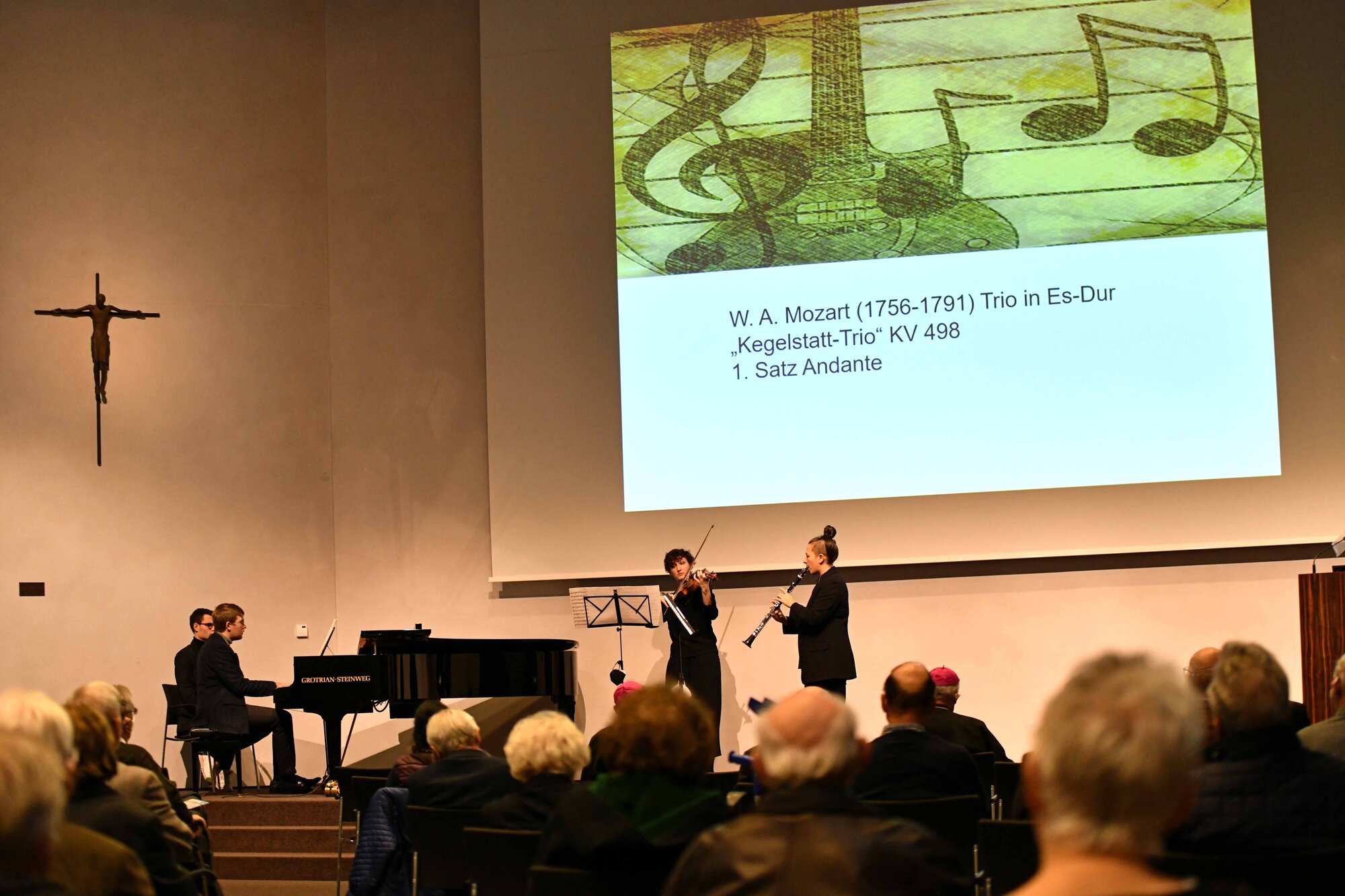 10_Festakt 200 Jahre Wiedererrichtung des Bistums Augsburg_Musik (Foto Nicolas Schnall pba)