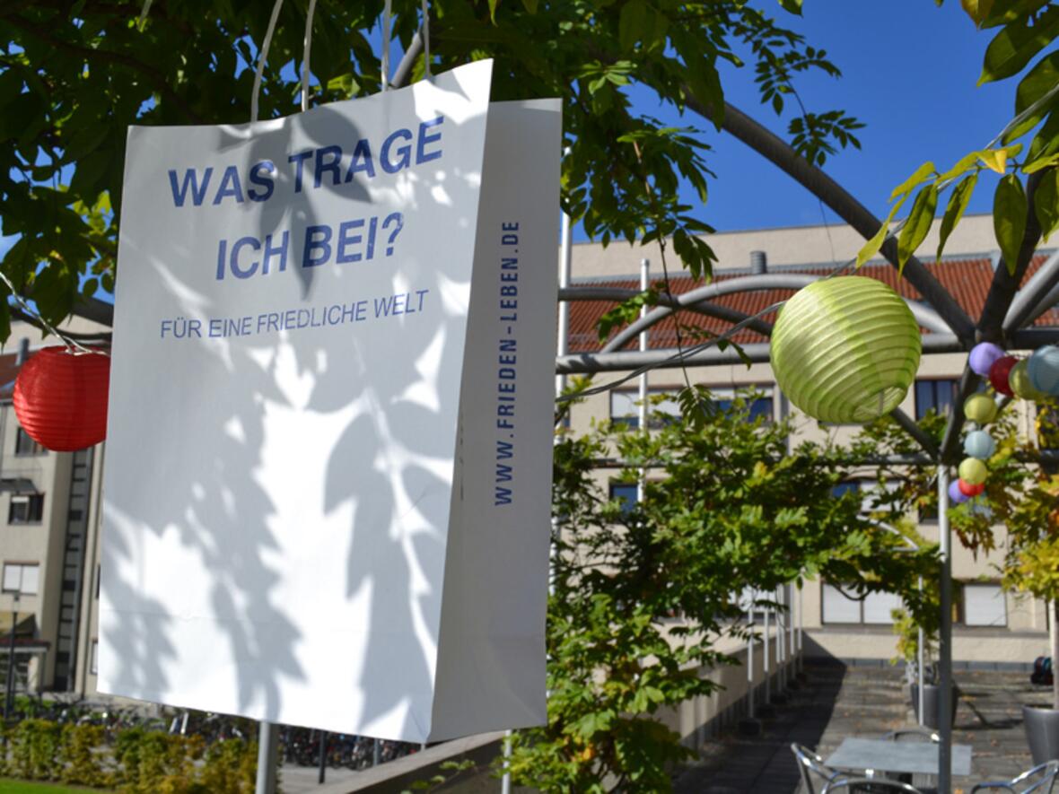 "Frieden Leben" (Foto: KHG Augsburg)