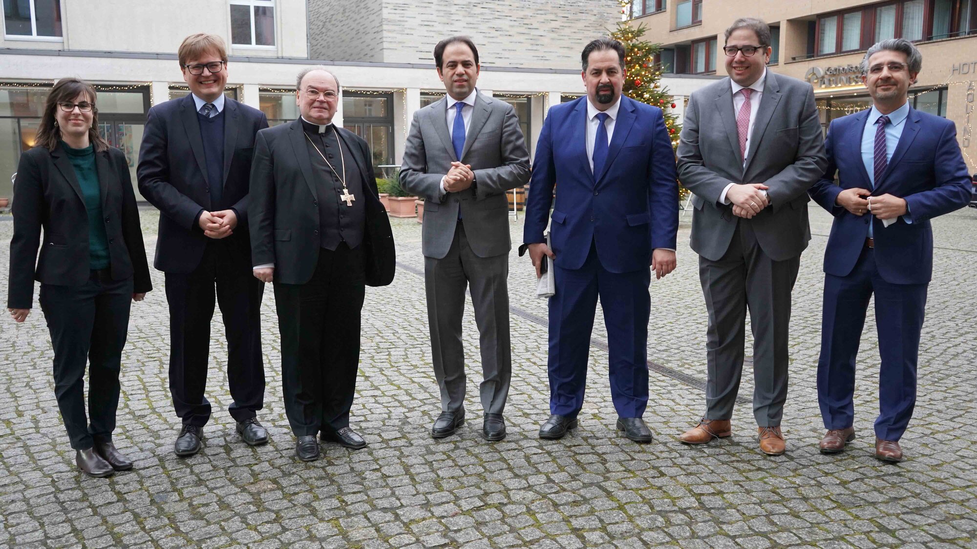 Bischof Bertram trifft Richter Abdelsalam in Berlin (Foto Orwa Alsaid Hokan) 3