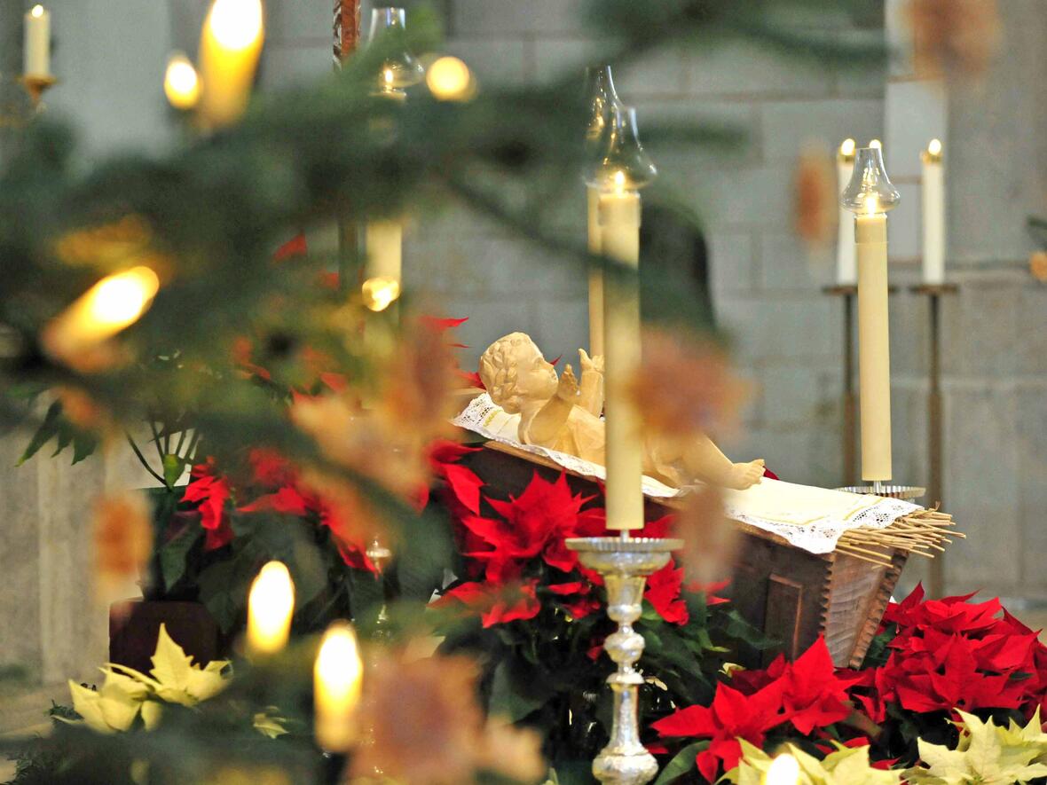 Weihnachten im Hohen Dom zu Augsburg. (Archivfoto: Nicolas Schnall / pba)