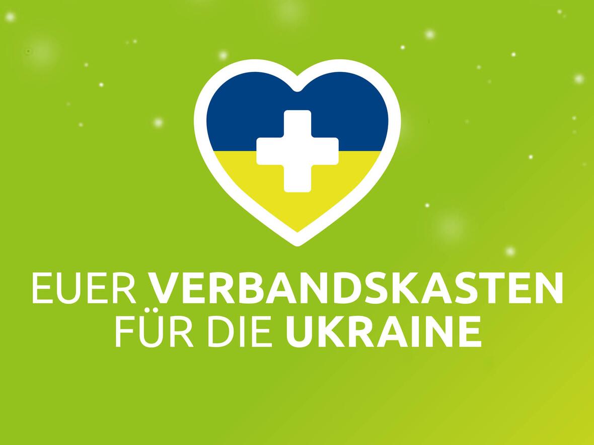 Spendenaktion: Verbandskästen für die Ukraine