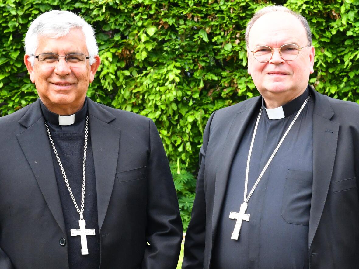 Zu Besuch in Augsburg: Bischof Ricardo García García aus Peru (Foto: pba/Ulrich Bobinger).