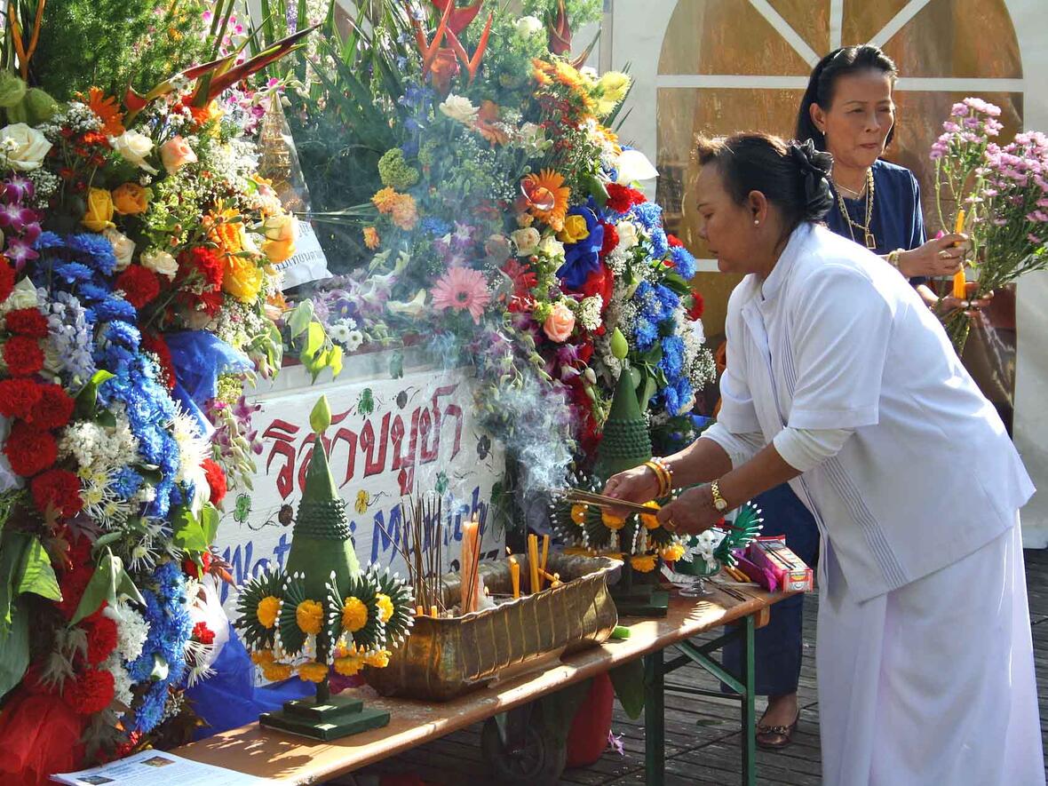 Vesakh-Fest in München (Motivbild: wikimedia commons)