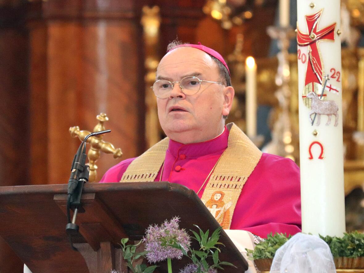 Bischof Bertram predigte beim Gottesdienst anlässlich des Dies Akademicus der KU Eichstätt-Ingolstadt. (Foto: KU)