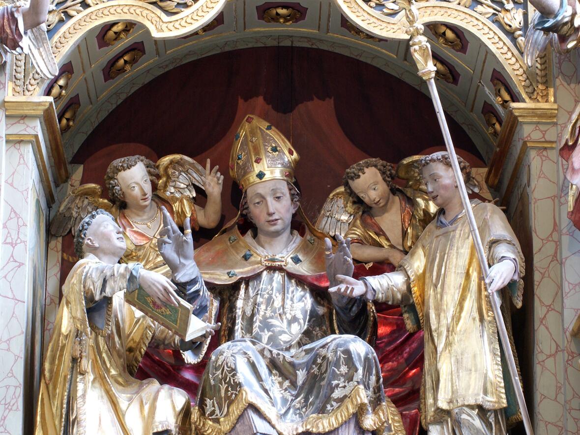 Ulrichsaltar in der Basilika St. Ulrich und Afra (Foto: Undine Fischer)