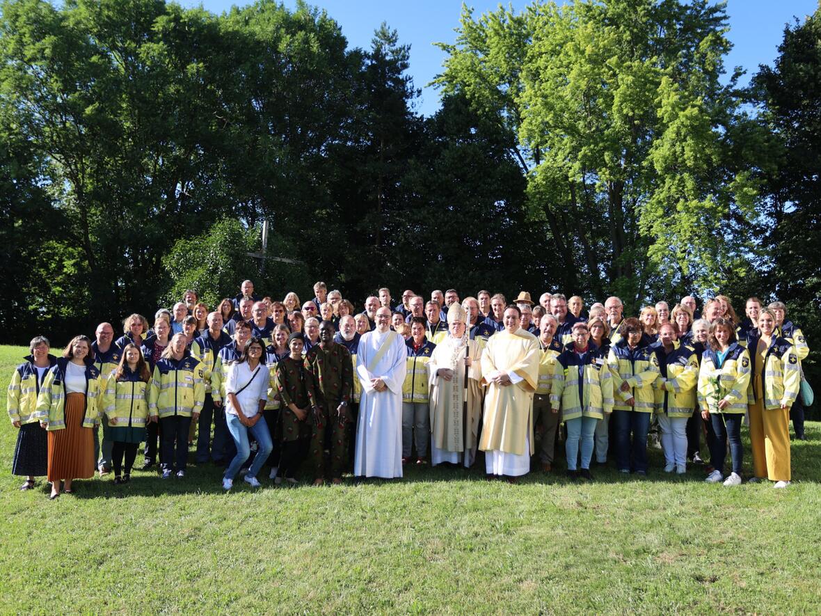 Gruppenfoto der Teilnehmenden am Tag der Notfallseelsorge.