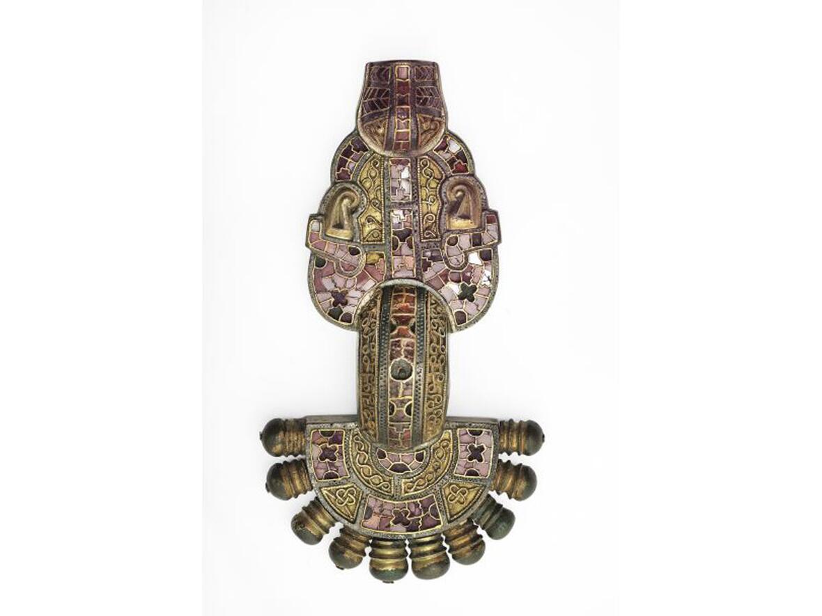 Bügelfibel von Wittislingen. Archäologische Staatssammlung München (Foto: Stefanie Friedrich)